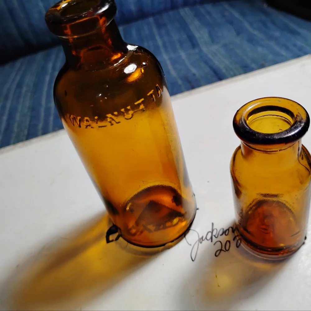 Vintage antique bottles